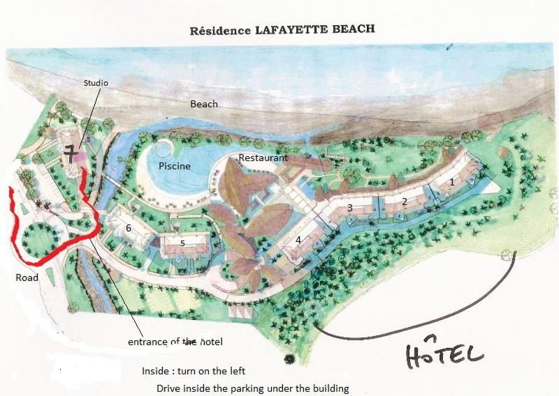 Toupidek-Sur-La-Plage Arue  Exteriör bild